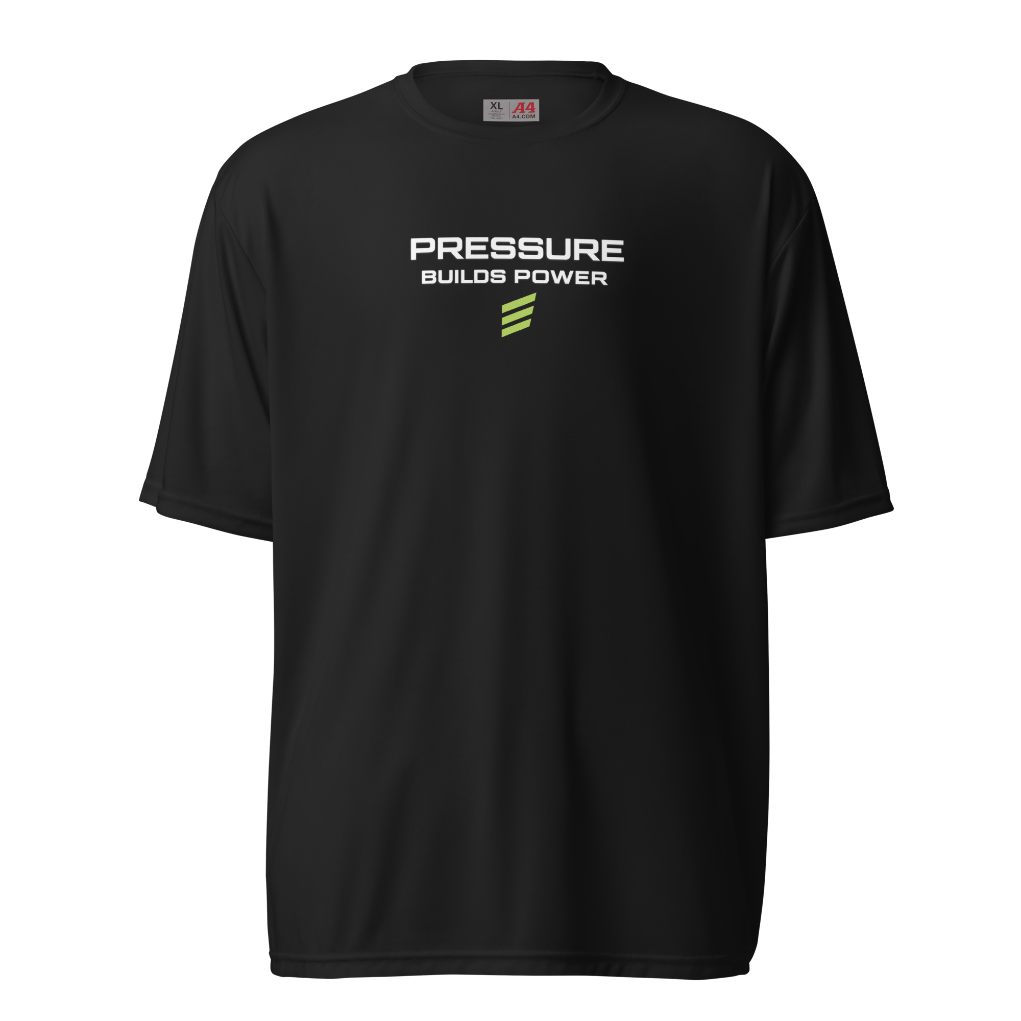 REVVA Pressure Builds Power Performance Tee