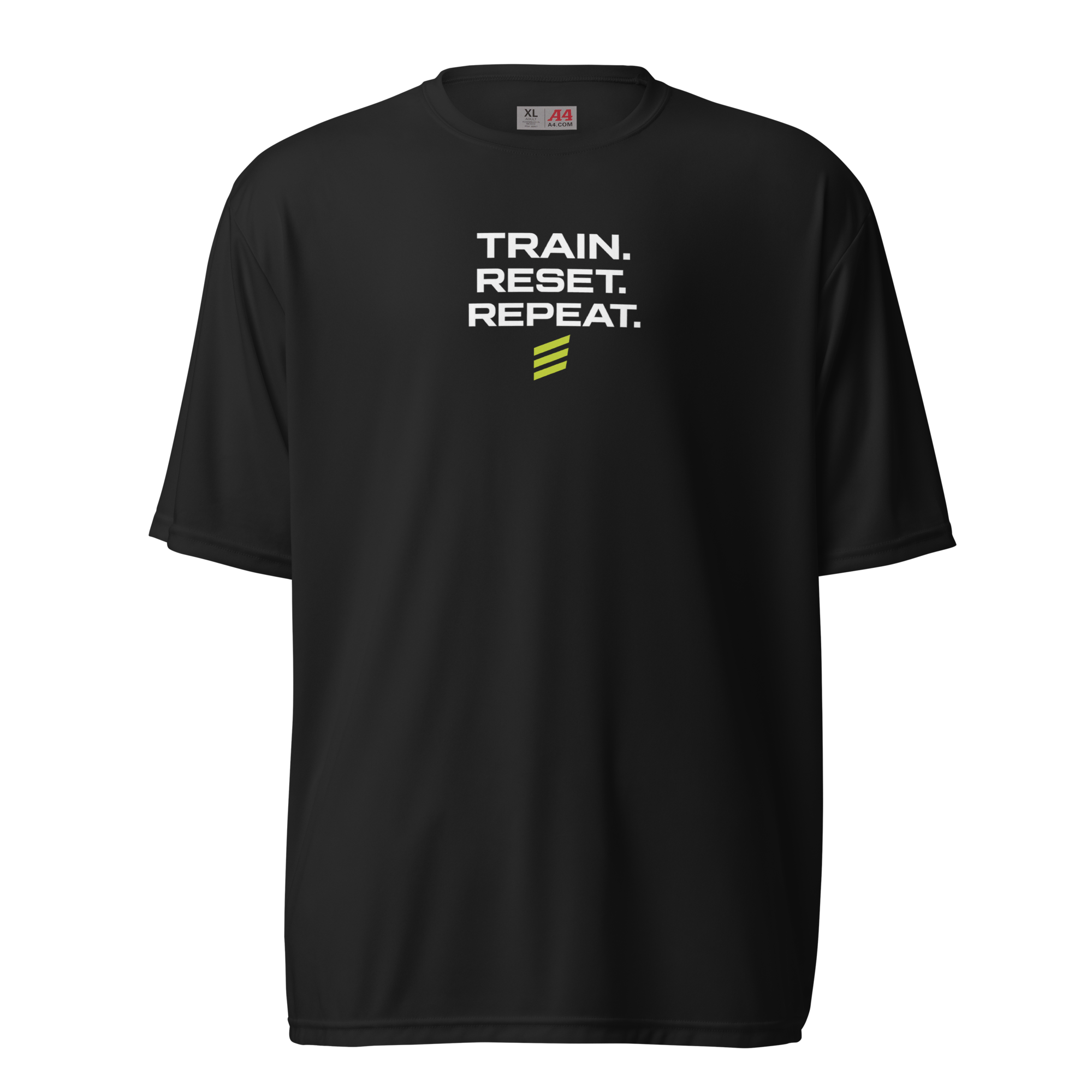 REVVA Train.Reset.Repeat. Performance Tee