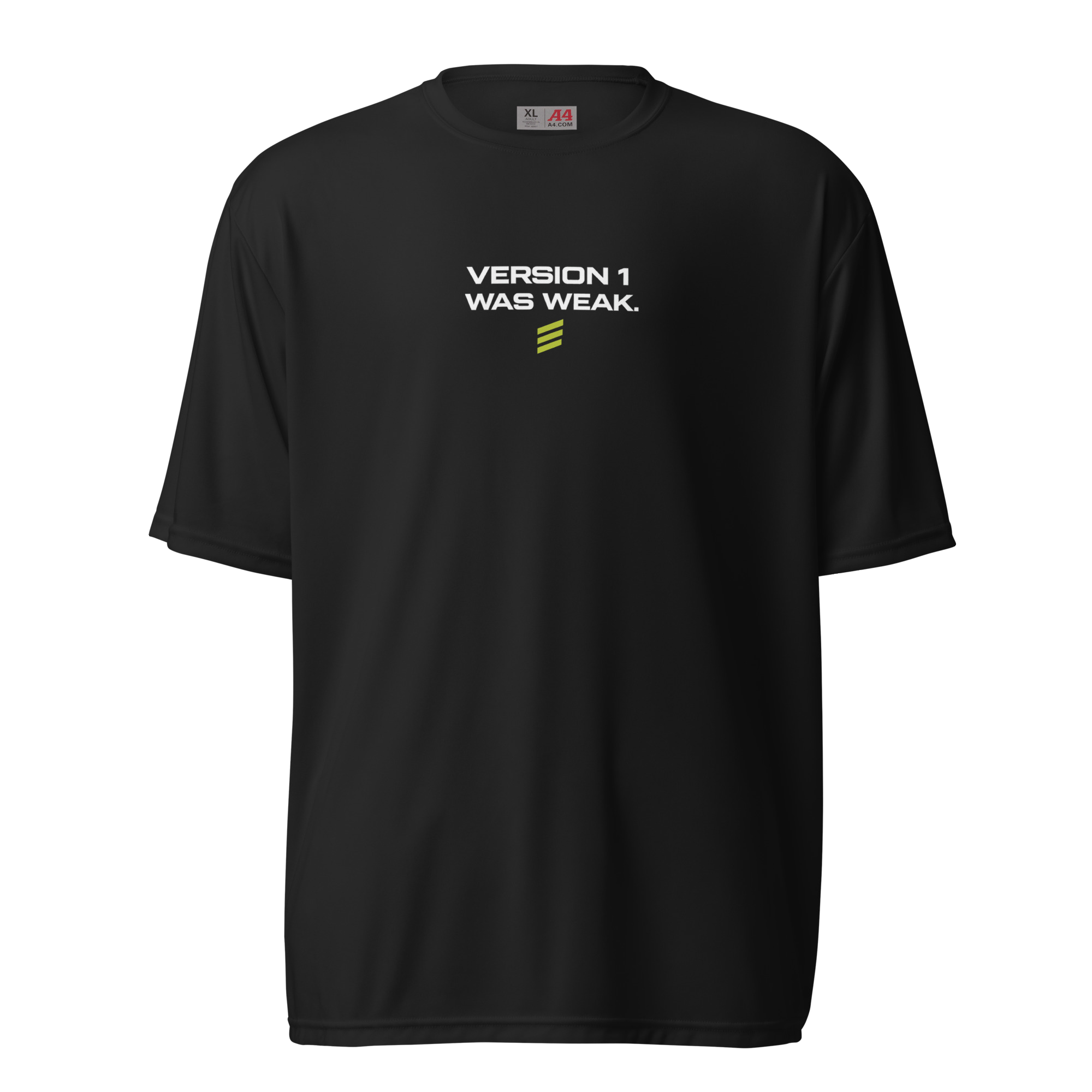REVVA Version 1 Was Weak Performance Tee